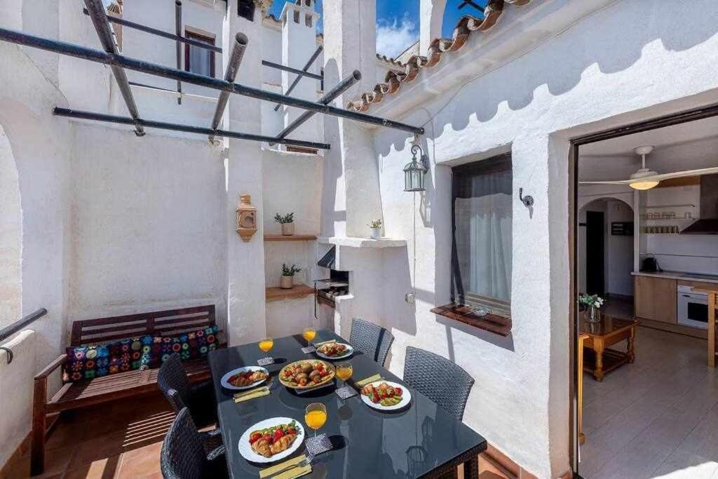 797 Hr - Pueblo Evita- Andalusian Apartment With Terrace. Benalmádena Exterior foto